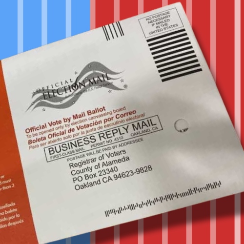 vote by mail ballot envelope